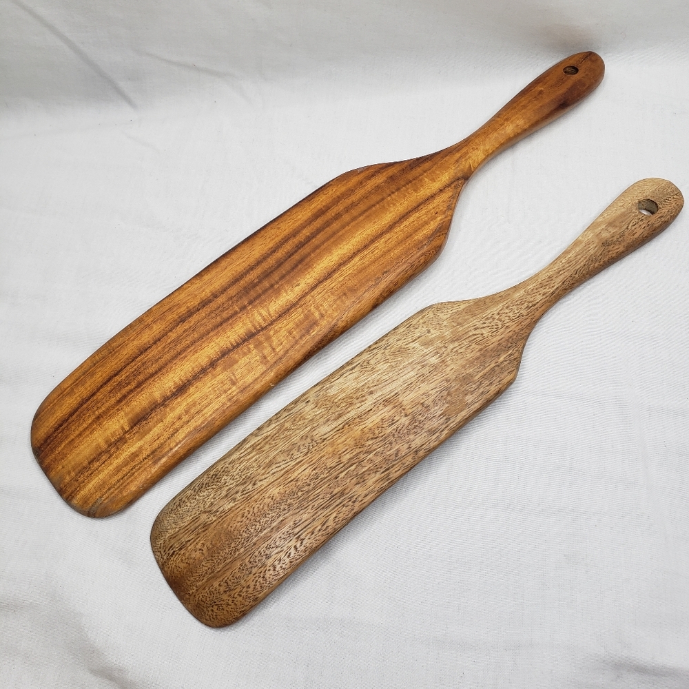 Two Wooden Spatulas